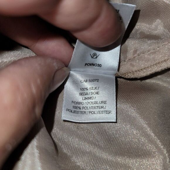 Laundry by Shelli Segal Silk Mod Ikat Wrap Balloon Sleeve Mini Dress Sz 14 - Picture 10 of 12